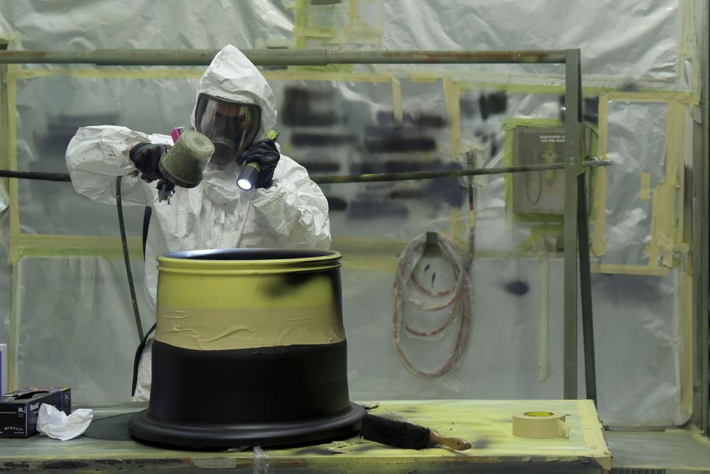 Nástřik nátěru vzduchovou pistolí